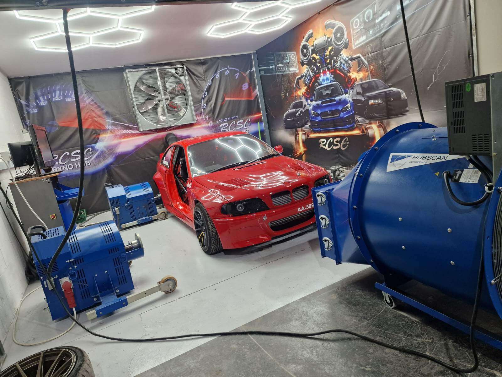 Μια BMW στο Dyno Hub